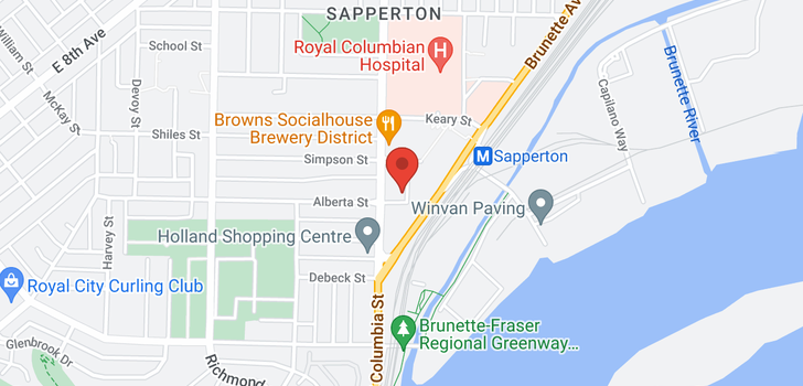 map of 509 200 NELSON'S CRESCENT
